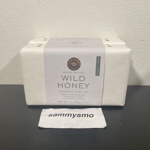 Castelbel bar Triple Milled Wild Honey Soap Bar set 7oz, 2 pack